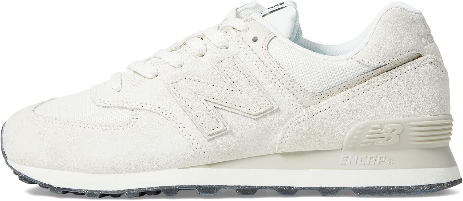 image:imageNew Balance Mens 574 V1 Core SneakersOffwhiteGrey