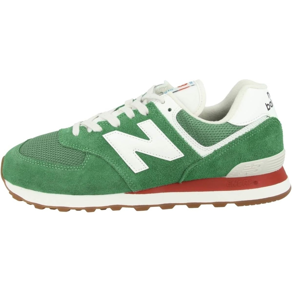 image:imageNew Balance 574 Unisex ShoesVarsity GreenVelocity Red
