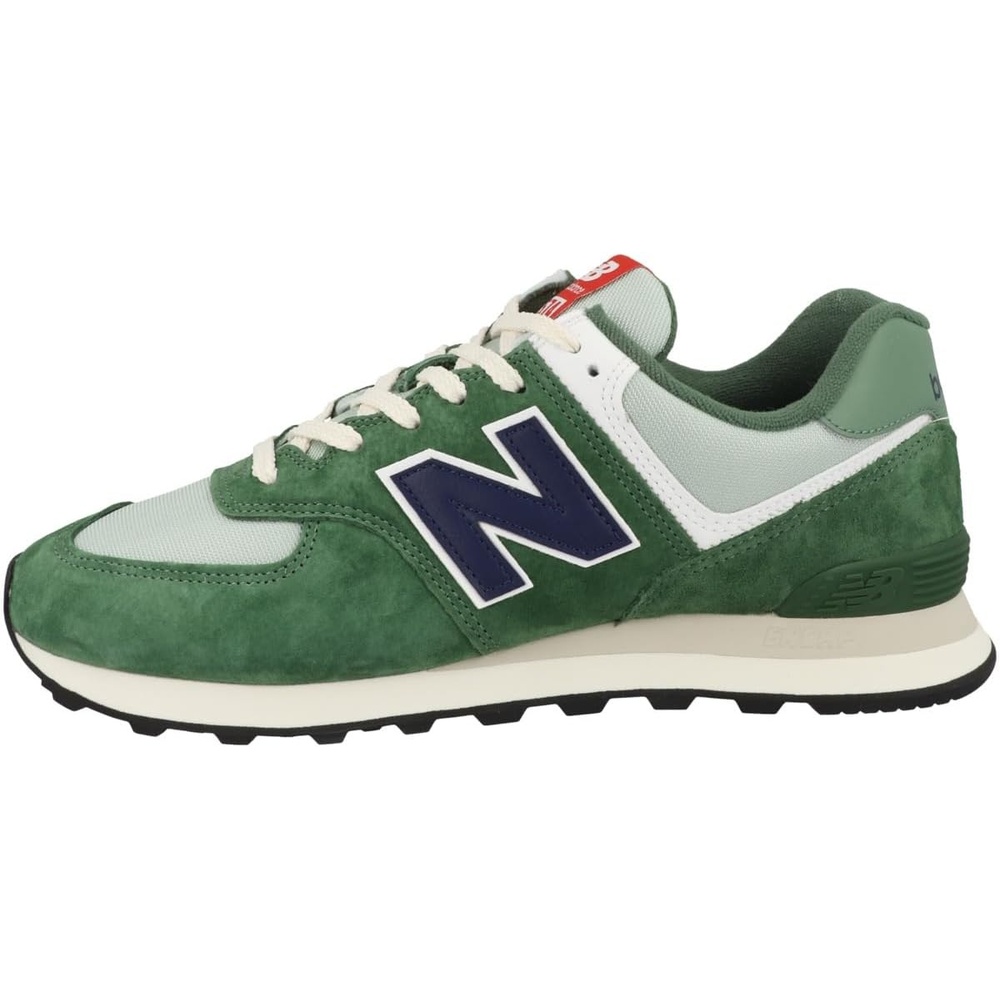 image:imageNew Balance Kids 574 Newb V2 Familiar Ground Hook and Loop SneakerAcidic Green 359