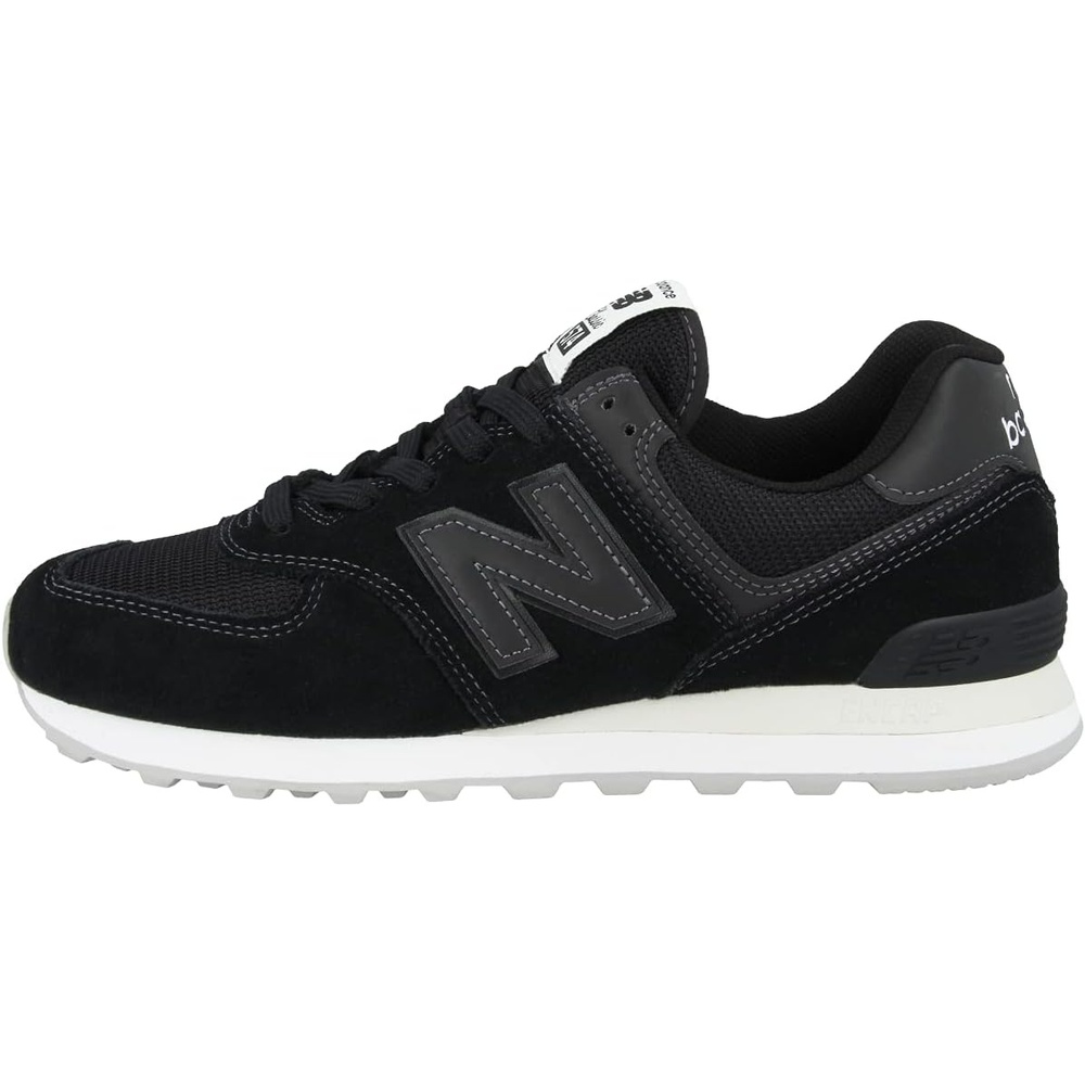 image:imageNew Balance Kids 574 Newb V2 Familiar Ground Hook and Loop SneakerBlack Black Black Eta