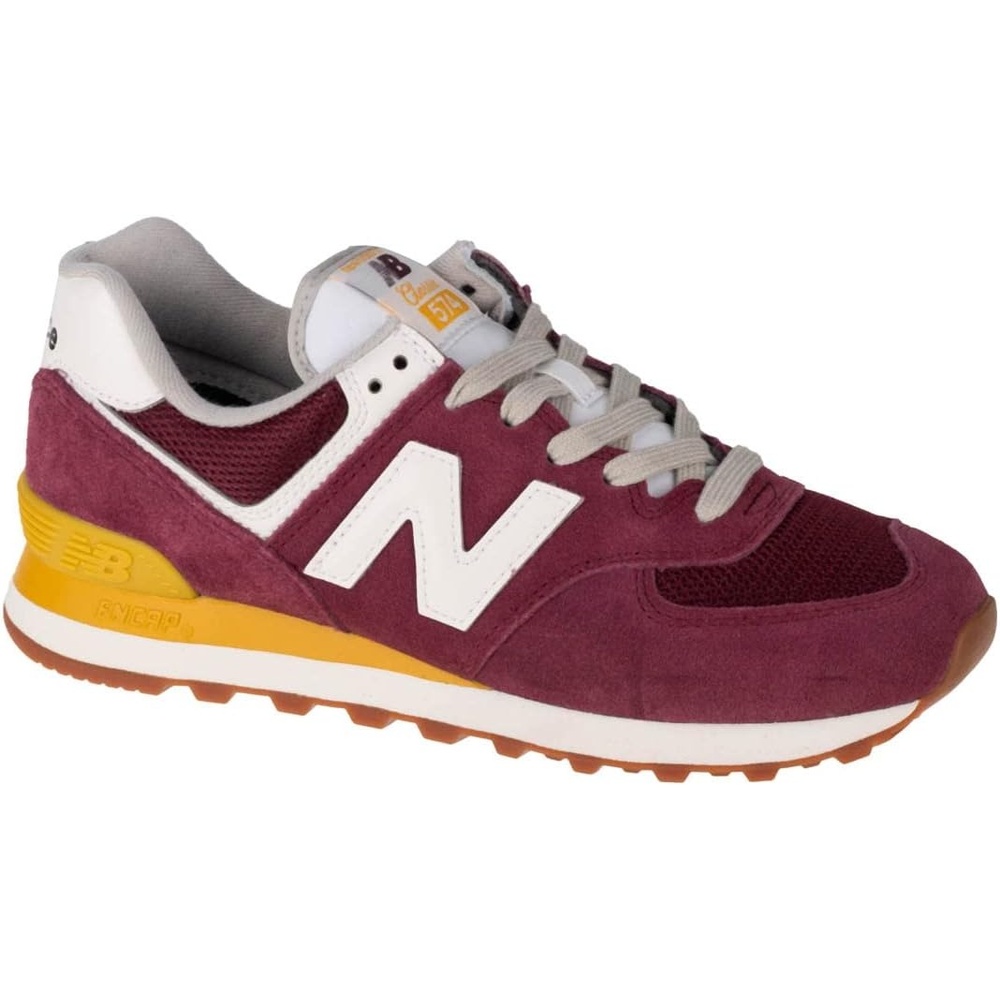 image:imageNew Balance Kids 574 Newb V2 Familiar Ground Hook and Loop SneakerBurgundy