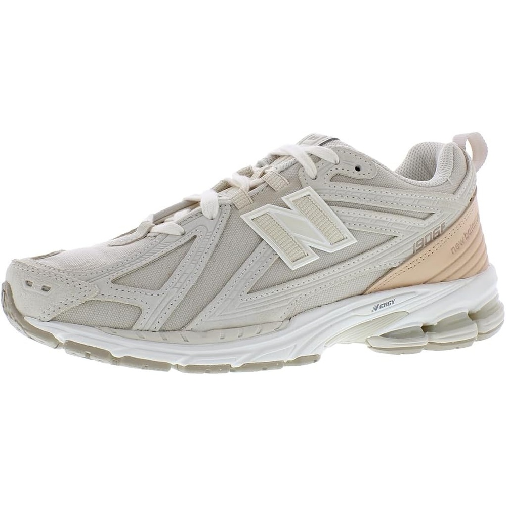 image:imageNew Balance Kids 574 Newb V2 Familiar Ground Hook and Loop SneakerGreyBeigeWhite