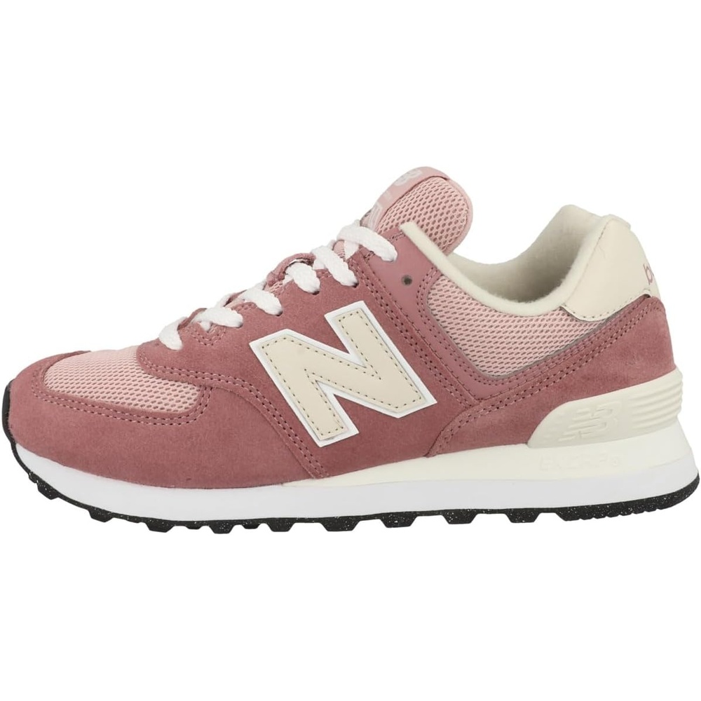 image:imageNew Balance Kids 574 Newb V2 Familiar Ground Hook and Loop SneakerRosewoodLinen