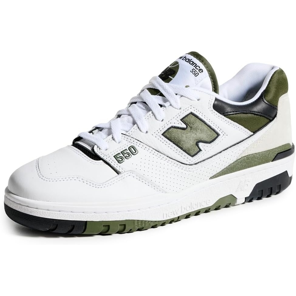 image:imageNew Balance Kids 574 Newb V2 Familiar Ground Hook and Loop SneakerWhiteDark Olivine
