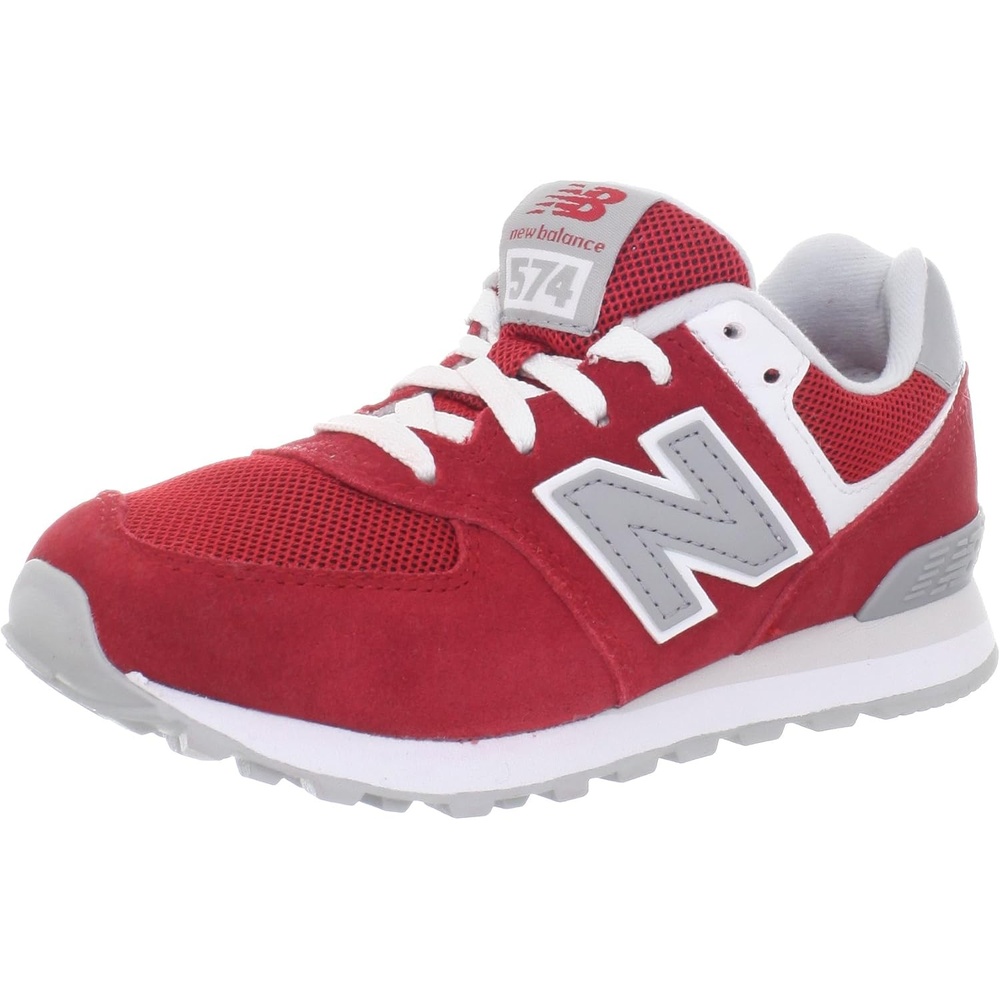 image:imageNew Balance Kids 574 V1 LaceUp SneakersBarbados Cherry