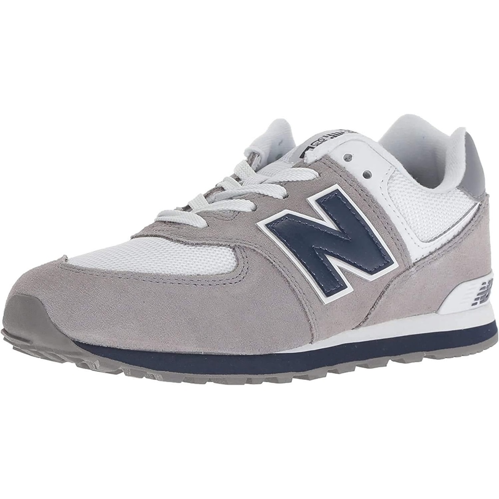 image:imageNew Balance Kids 574 V1 LaceUp SneakersGreyNavy