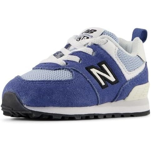 image:imageNew Balance Kids 574 V1 LaceUp SneakersMagic BlueOxford Blue
