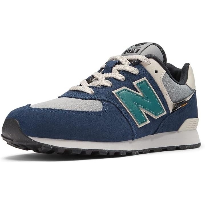image:imageNew Balance Kids 574 V1 LaceUp SneakersNb NavySlate Gray