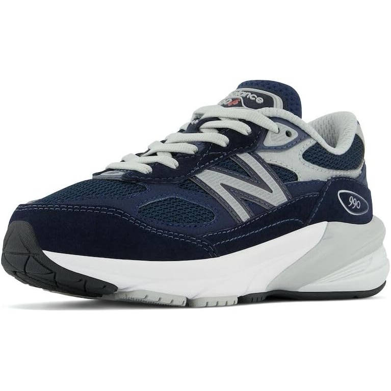image:imageNew Balance Kids 990 V6 Laceup SneakerNavySilver