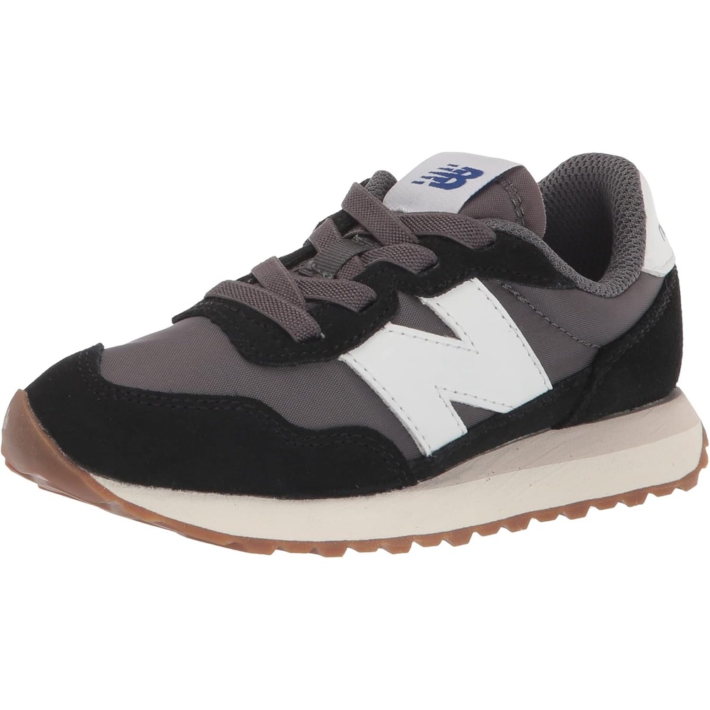 image:imageNew Balance Kids Kids 237 Bungee Lace SneakerBlackMoonbeam
