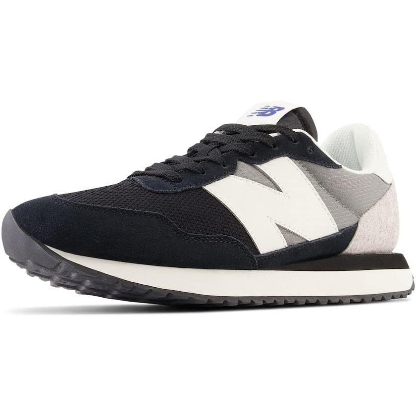 image:imageNew Balance Mens 237 V1 SneakerBlackShadow GreyWhite