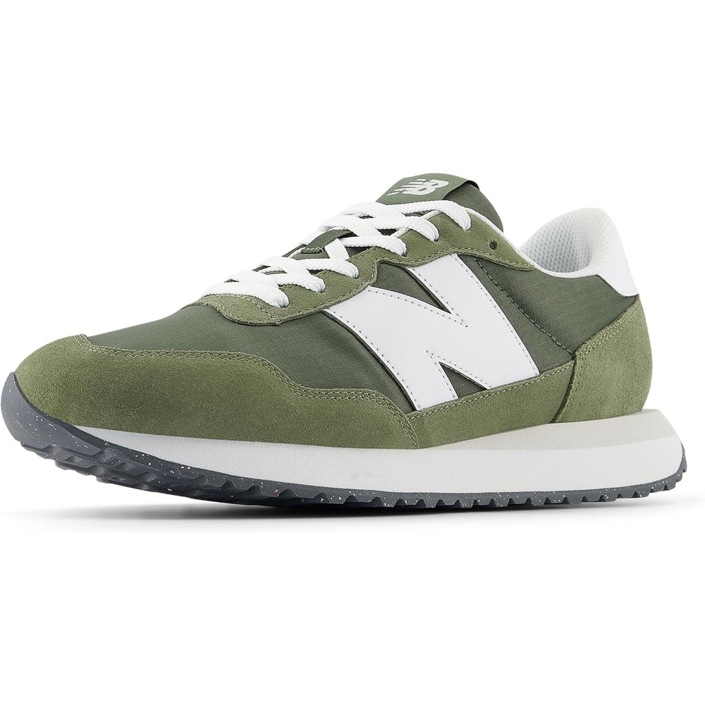 image:imageNew Balance Mens 237 V1 SneakerDark OlivineNb 103 White