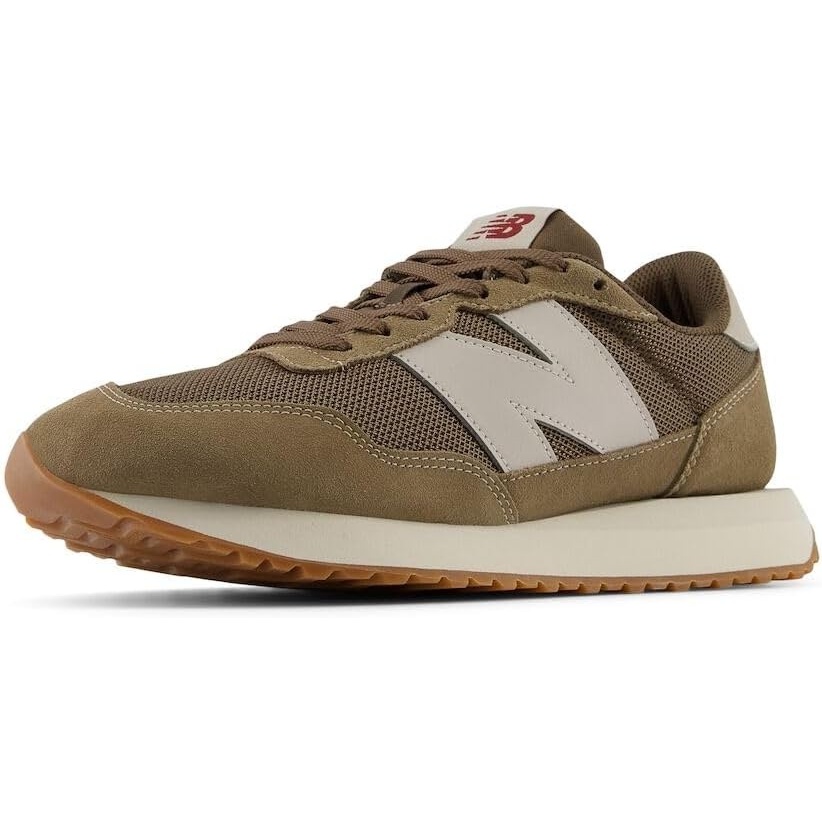 image:imageNew Balance Mens 237 V1 SneakerMaroonBeige