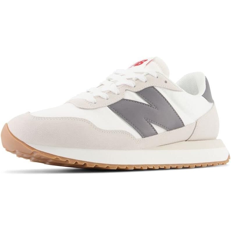 image:imageNew Balance Mens 237 V1 SneakerWhiteCastlerock