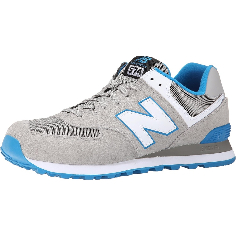 image:imageNew Balance Mens 574 V1 Core SneakersAlloyWave