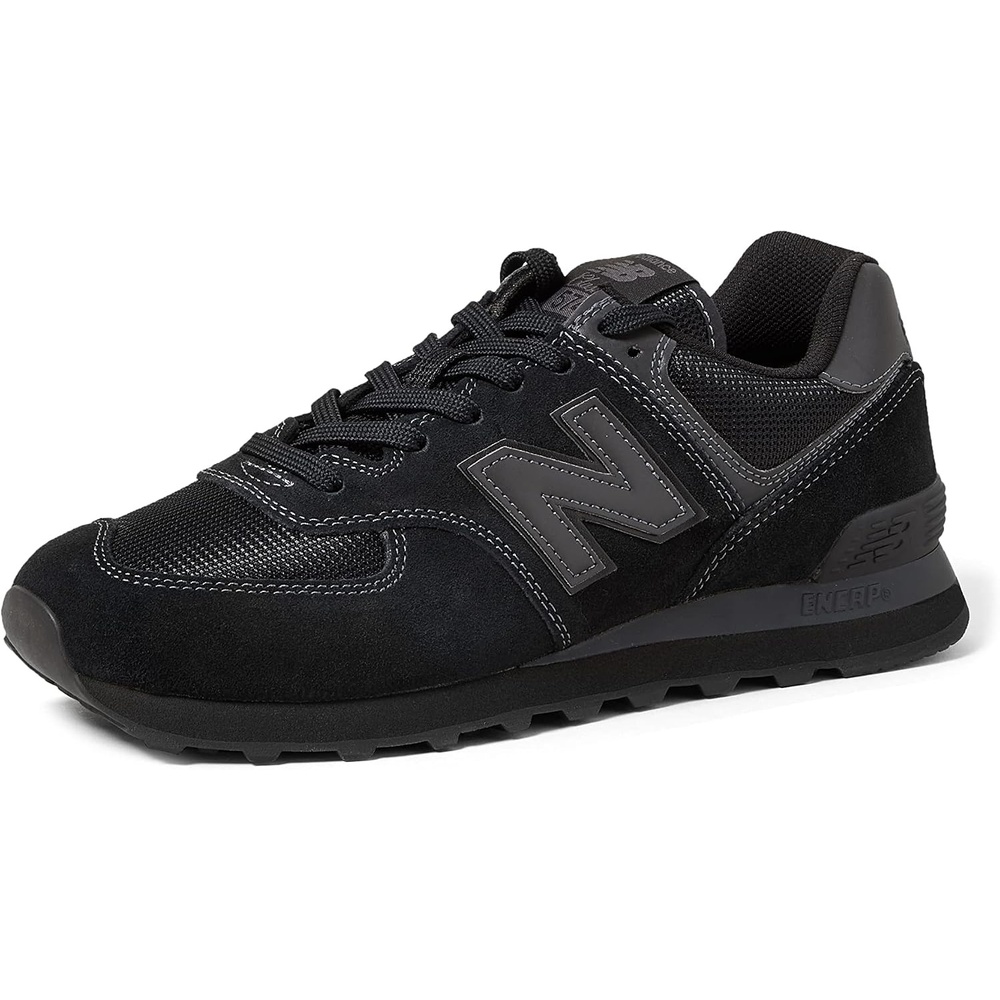 image:imageNew Balance Mens 574 V1 Core SneakersBlackBlack