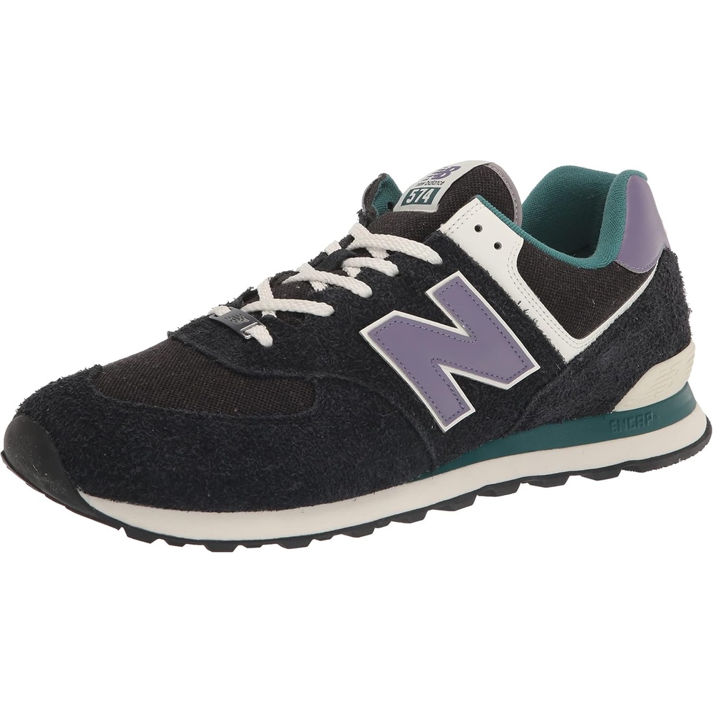 image:imageNew Balance Mens 574 V1 Core SneakersBlackBlue