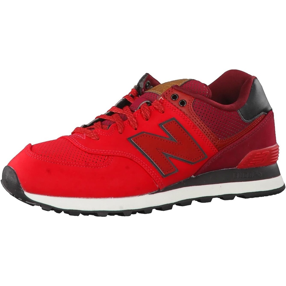 image:imageNew Balance Mens 574 V1 Core SneakersChinese RedMercury Red