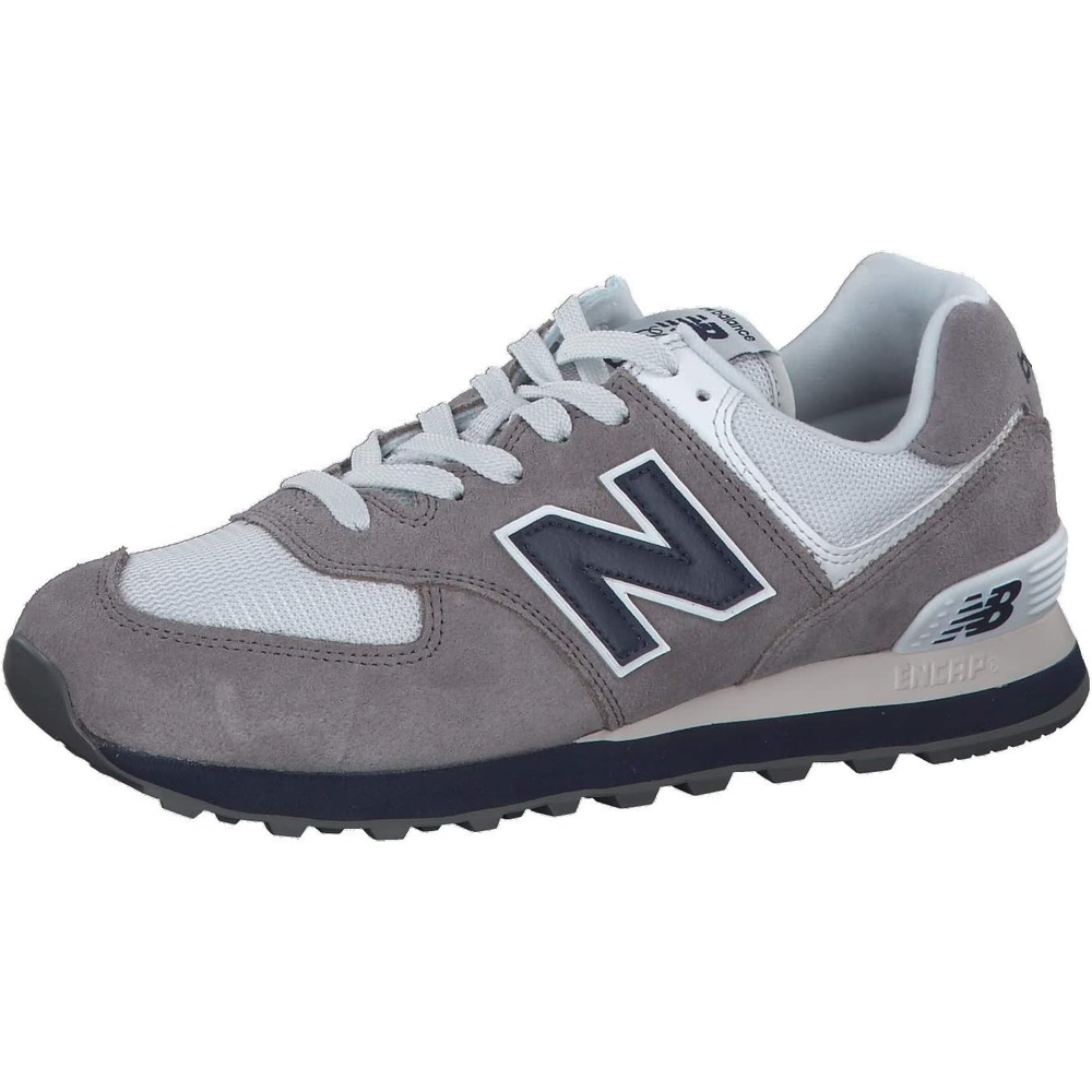image:imageNew Balance Mens 574 V1 Core SneakersGunmetalNavy