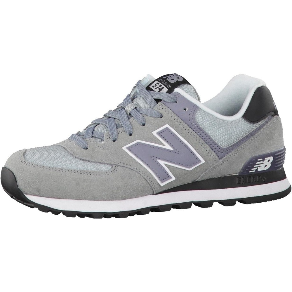 image:imageNew Balance Mens 574 V1 Core SneakersSteelBlack