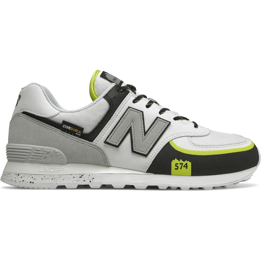 image:imageNew Balance Mens 574 V1 Core SneakersWhite Opulent Garden