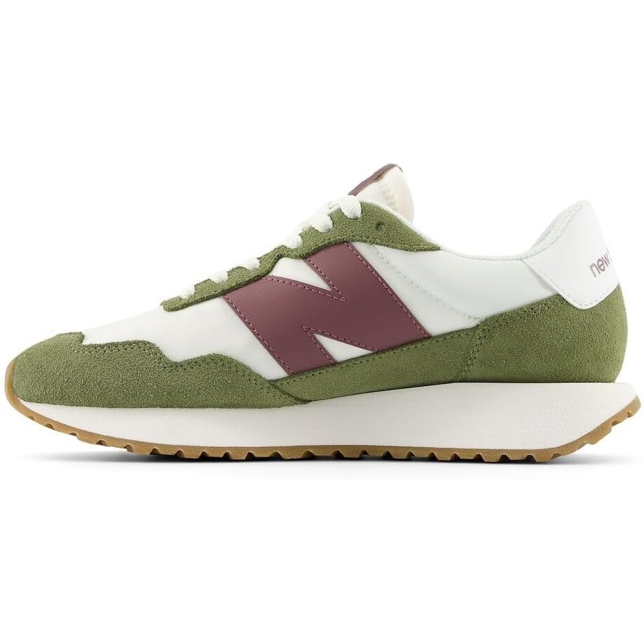image:imageNew Balance Womens 237 V1 SneakerDark OlivineSea SaltLicorice