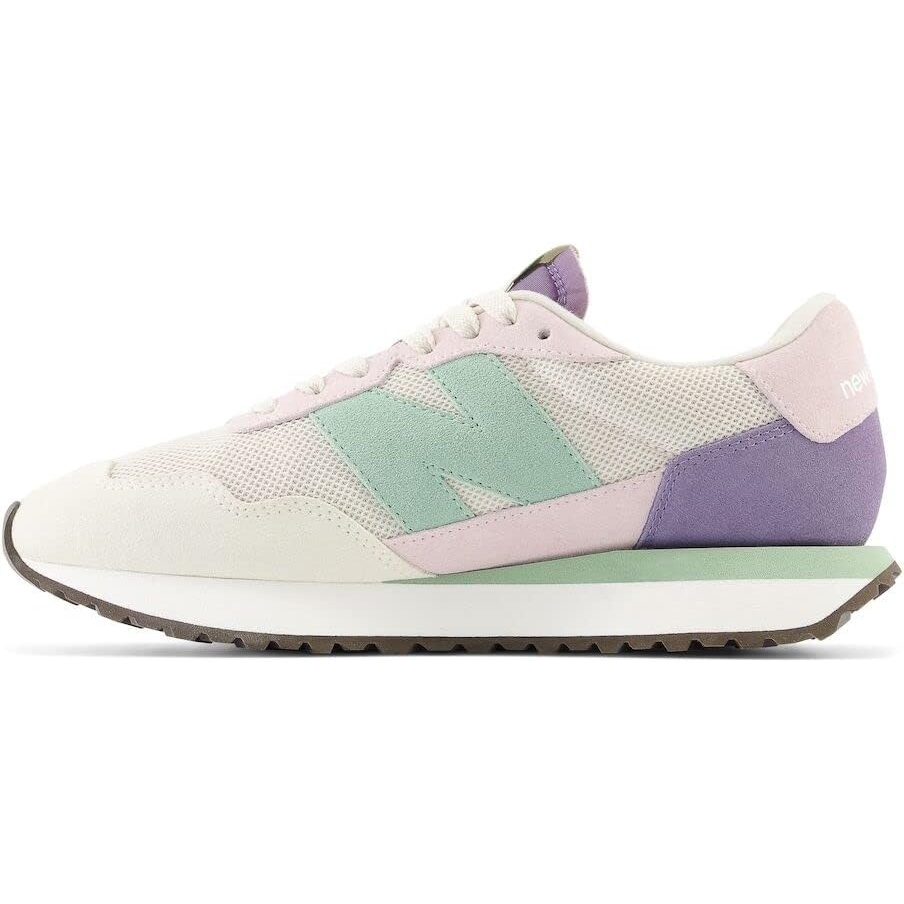 image:imageNew Balance Womens 237 V1 SneakerMoonbeamSage LeafStone Pink