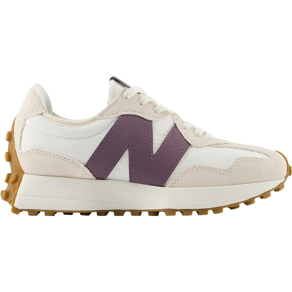 image:imageNew Balance Womens 327 SneakerWhitePlum