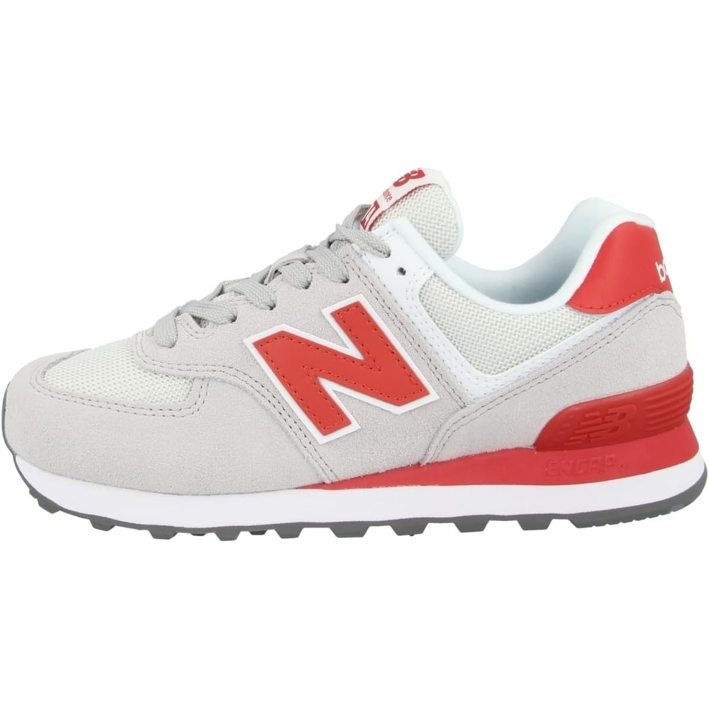 image:imageNew Balance Womens 574Grey Grey Red Grey Red