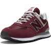 Burgundy/White