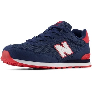 New Balance Kids’ 515 V1 Hook and Loop Sneaker(Nb Navy/True Red)