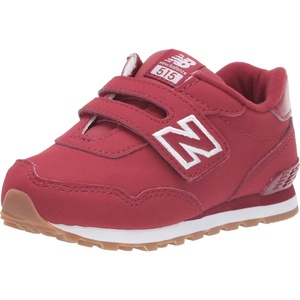 New Balance Kids’ 515 V1 Hook and Loop Sneaker(Nb Scarlet/White)