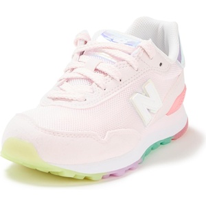 New Balance Kids’ 515 V1 Hook and Loop Sneaker(Pink Salt/Double Bubble)