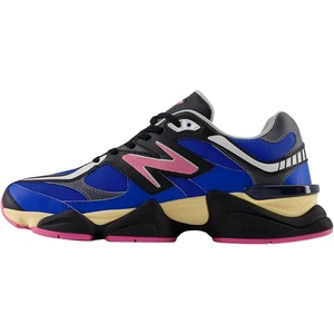 New Balance Kids 574 New-b V2 Familiar Ground Hook and Loop Sneaker(Blue/Pink/Yellow)