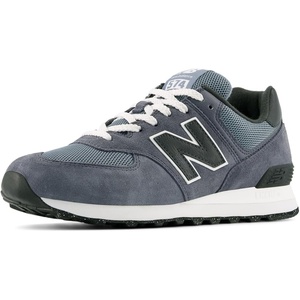 New Balance Kids 574 New-b V2 Familiar Ground Hook and Loop Sneaker(Dark Arctic Grey/Phantom)