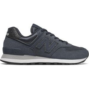 New Balance Kids 574 New-b V2 Familiar Ground Hook and Loop Sneaker(Navy)