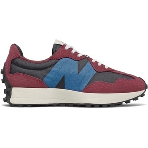 New Balance Kids 574 New-b V2 Familiar Ground Hook and Loop Sneaker(Navy Nb Burgundy 183)