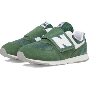 New Balance Kids 574 New-b V2 Familiar Ground Hook and Loop Sneaker(Nori/White)