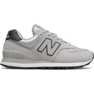 New Balance Kids 574 New-b V2 Familiar Ground Hook and Loop Sneaker(Rain Cloud)