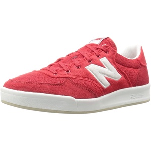 New Balance Kids 574 New-b V2 Familiar Ground Hook and Loop Sneaker(Red)