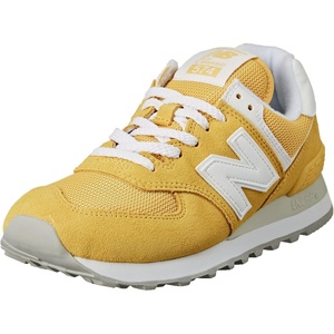 New Balance Kids 574 New-b V2 Familiar Ground Hook and Loop Sneaker(Wheatfield)