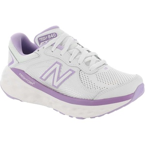 New Balance Kids 574 New-b V2 Familiar Ground Hook and Loop Sneaker(White/Lilac Glo/White)