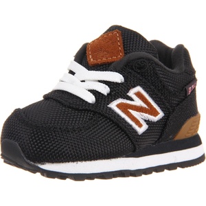 New Balance Kids’ 574 V1 Lace-Up Sneakers(Black/Brown)