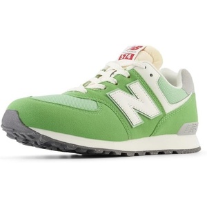 New Balance Kids’ 574 V1 Lace-Up Sneakers(Chive/White)