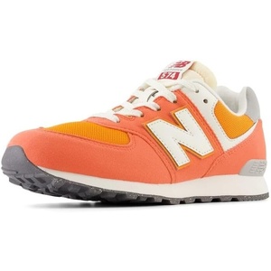 New Balance Kids’ 574 V1 Lace-Up Sneakers(Gulf Red/White)