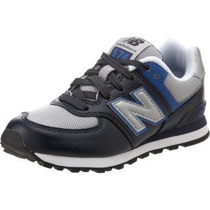 New Balance Kids’ 574 V1 Lace-Up Sneakers(Navy/Royal-nb)