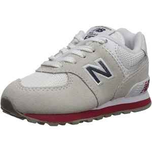 New Balance Kids’ 574 V1 Lace-Up Sneakers(Nimbus Cloud/Navy)
