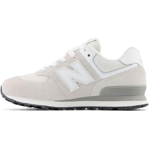 New Balance Kids’ 574 V1 Lace-Up Sneakers(Nimbus Cloud/White)