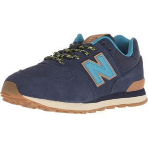 New Balance Kids’ 574 V1 Lace-Up Sneakers(Pigment/Cadet)