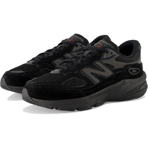 New Balance Kids’ 990 V6 Lace-up Sneaker(Black)